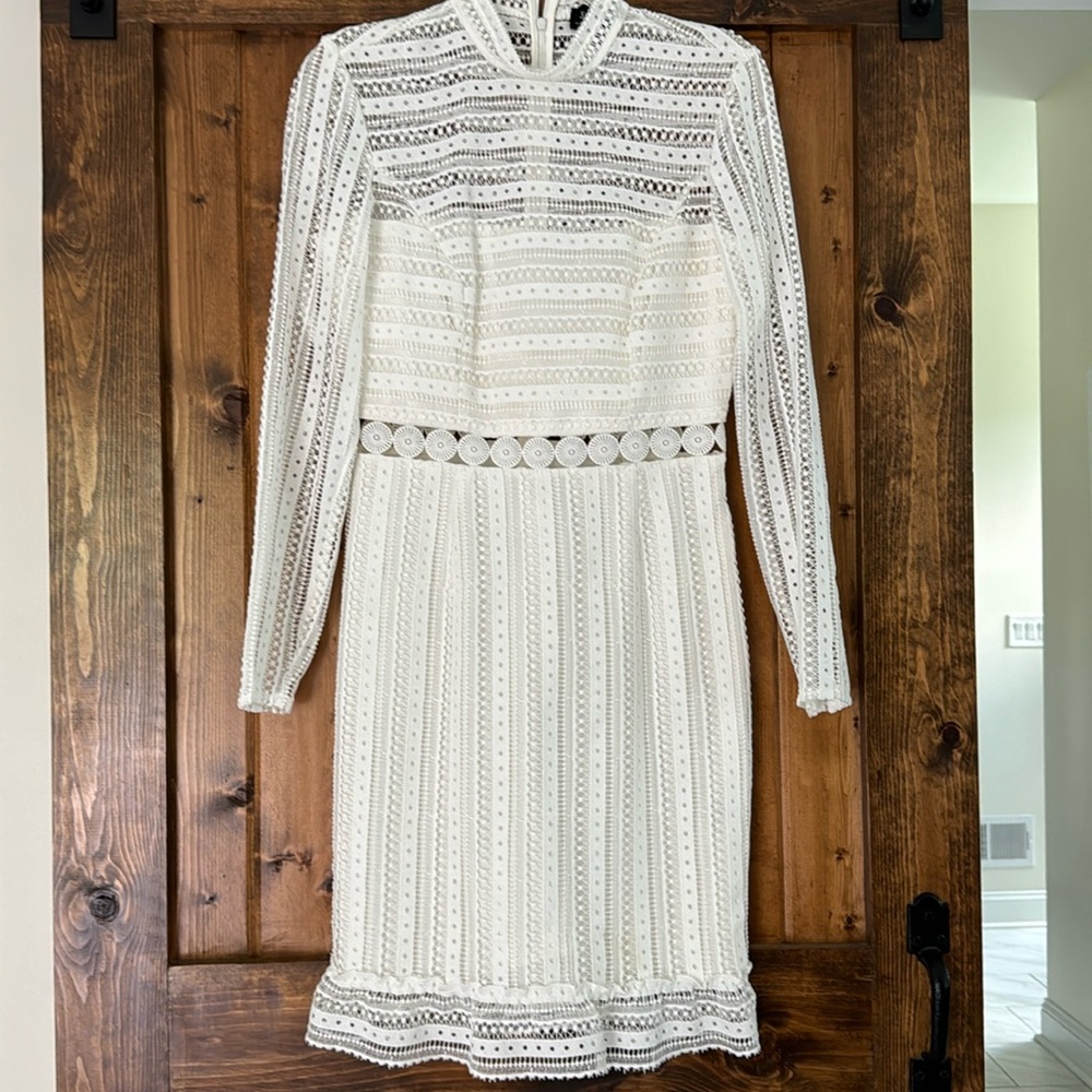 Beautiful White Eyelet Dress